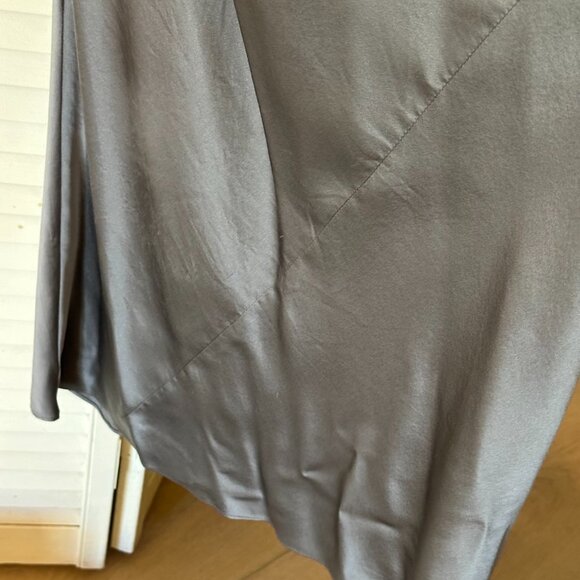 Reformation - Grey - Casette Silk Dress - 0 - Picture 13 of 13